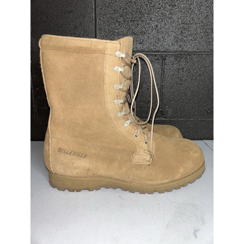 Belleville ICWT Gore-Tex Cold/Wet Military Combat Boots Mens 12.5 W Desert Tan